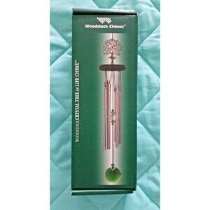 Woodstock Crystal Tree of Life Wind Chimes